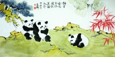 巴蜀熊猫诗意画派创始人高