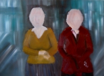 一对虔诚的藏民